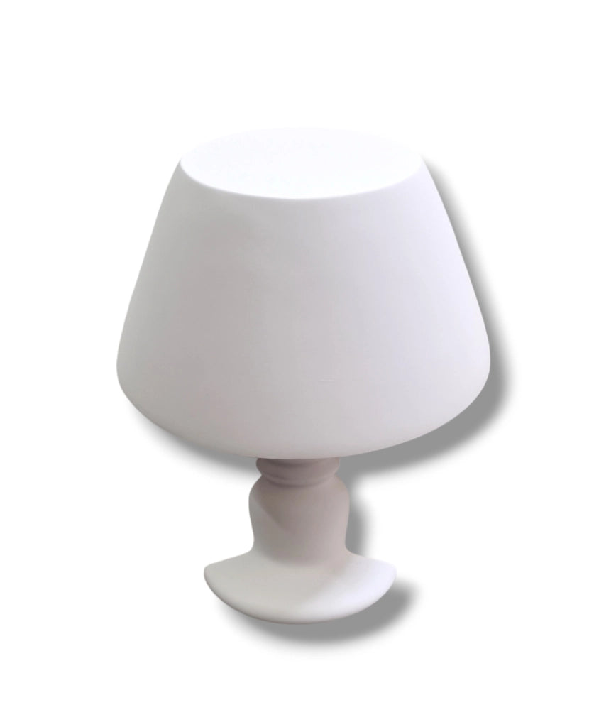Applique in gesso dal design moderno forma Abatjour con attacco per lampadine E14