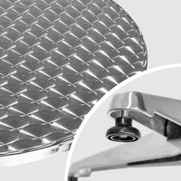 Tavolo Bar Bistrot 60cm Altezza Regolabile 70-110cm Pieghevole Acciaio e Alluminio