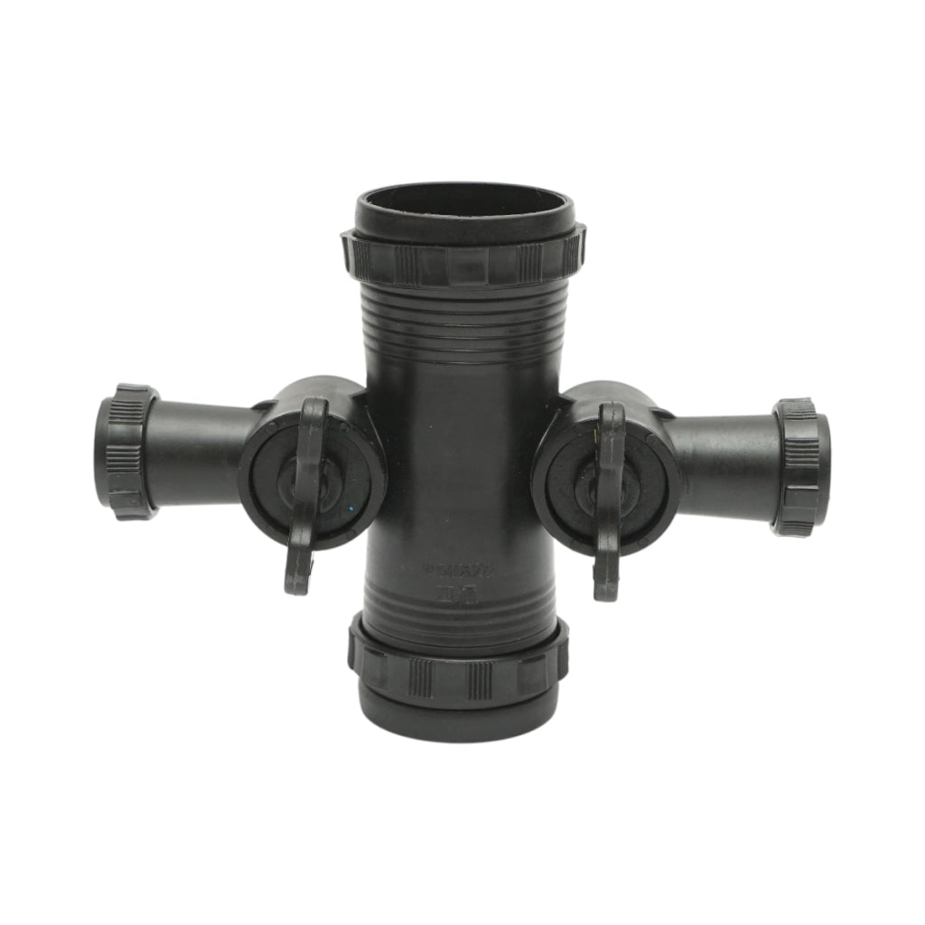 Valvola di distribuzione a croce 50x28mm per impianti di irrigazione