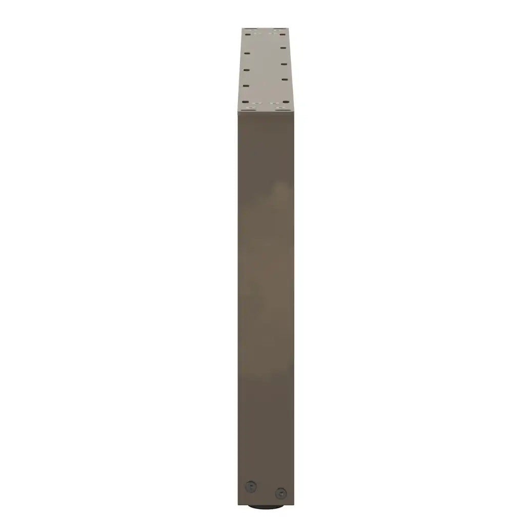 Gambe per Tavolino da Caffè a Forma di U 2 pz Acciaio Naturale 60x(42-43) cm Acciaio 4013163