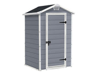 casetta da giardino manor 4x3 cm. 129x103x196 h col. grigio cod:ferx.vit50683