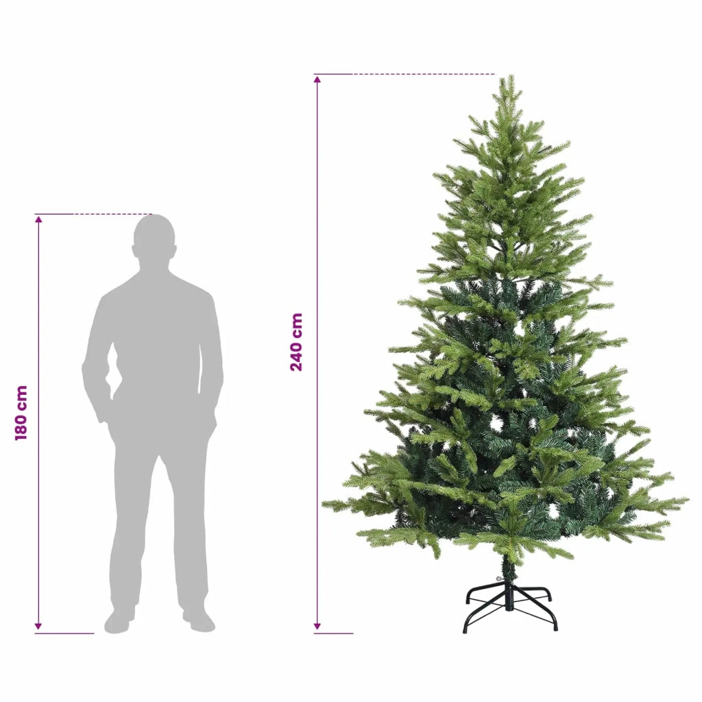 Albero di Natale Artificiale con Rami Pieghevoli 240 cm 42055481