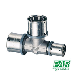 Raccordo a T 3 Uscite Ridotto 20x2-18x2-18x2 mm Per Multistrato