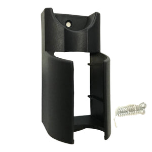 Supporto doccia universale in abs nero completo