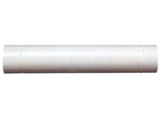 TUBO PORCELLANATO PER STUFE A LEGNA BIANCO LUCIDO  ø cm.10x25    SAVE