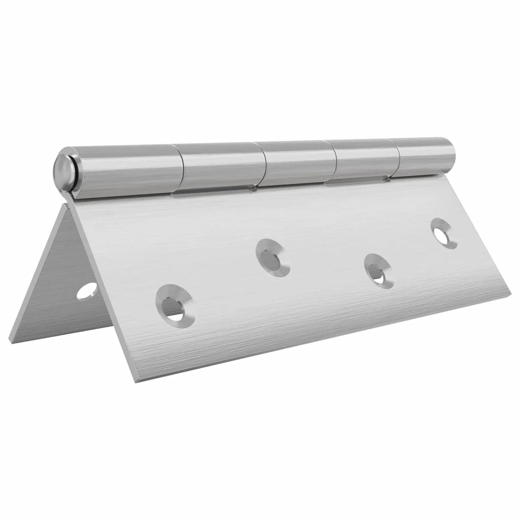 Cerniera 24 pz 100 x 70 x 8 mm Argento Acciaio 42041397
