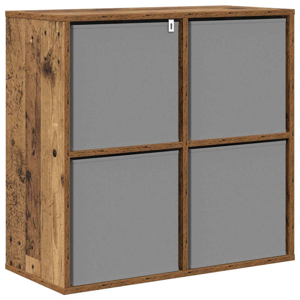 Credenza con cassetto Legno vecchio 68,5 x 32 x 67 cm
