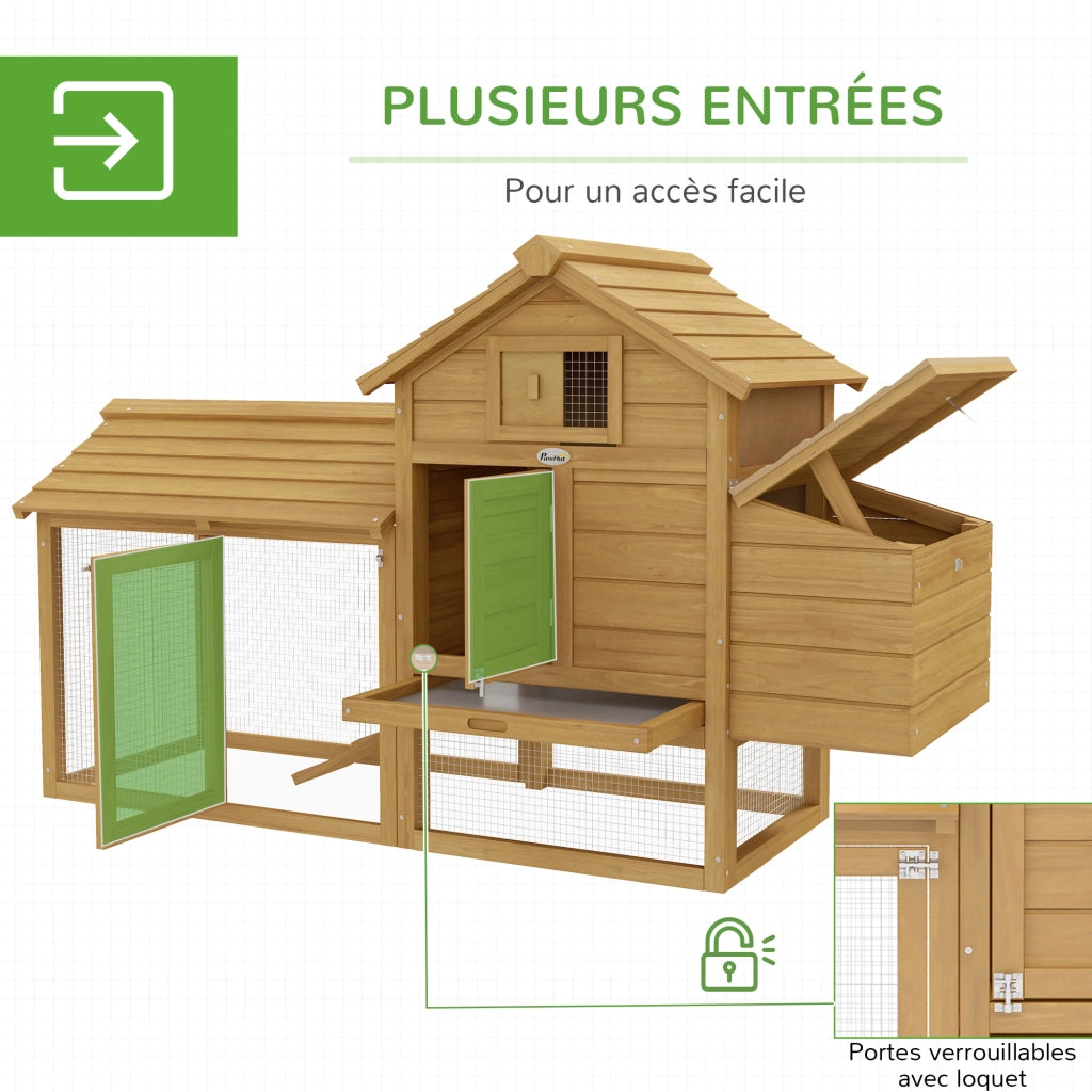 Pollaietto Cottage ¨C zephmum ¨C Legno Massello Pino 151x54x87 cm