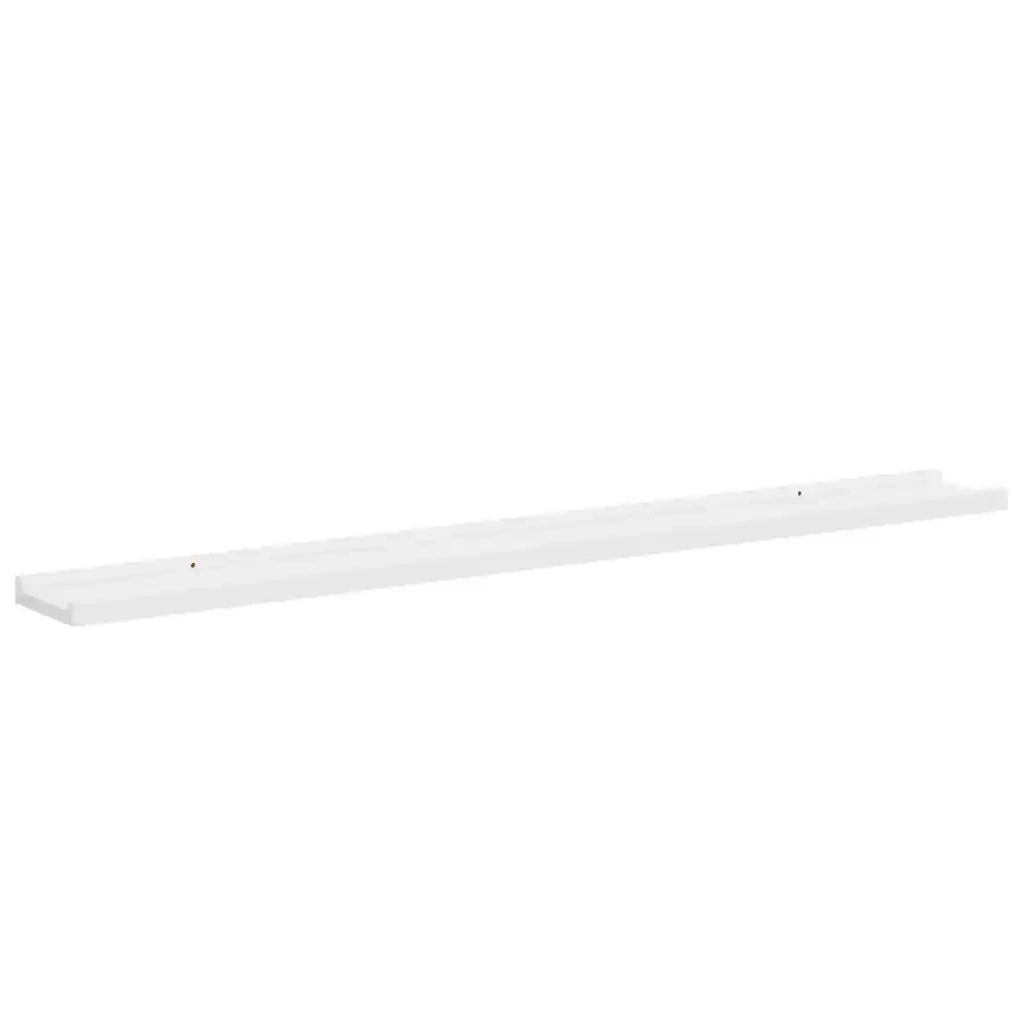 Mensole da Parete 2 pz Bianche 100x9x3 cm cod mxl 51119