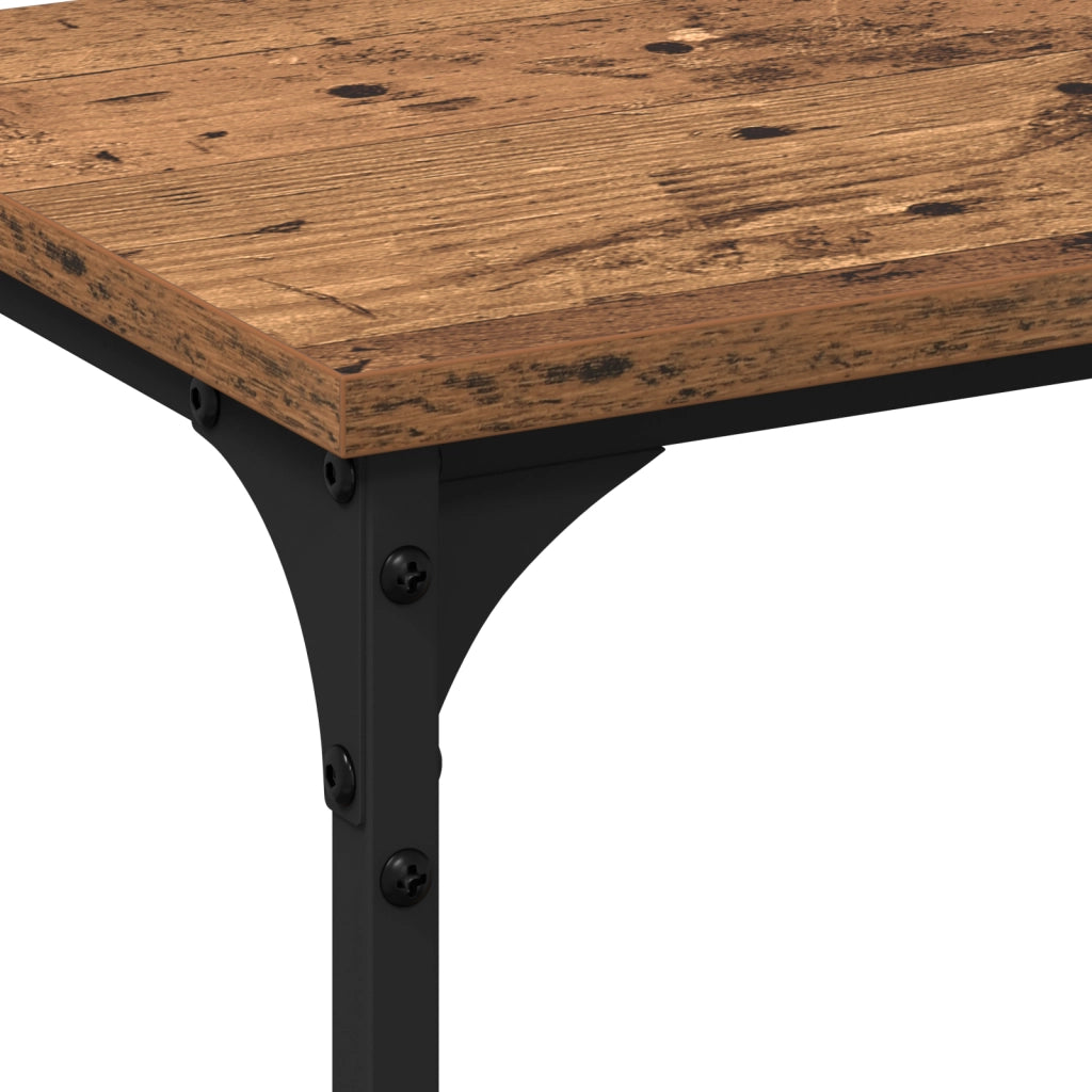Tavolo Consolle Legno Vintage 200x29x75 cm Legno Ingegnerizzato