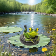 Decorazione per Piscina in Miniatura per Esterni - Mini Piscina Decorativa - Dimensioni 13 x 14 x 9,5 cm