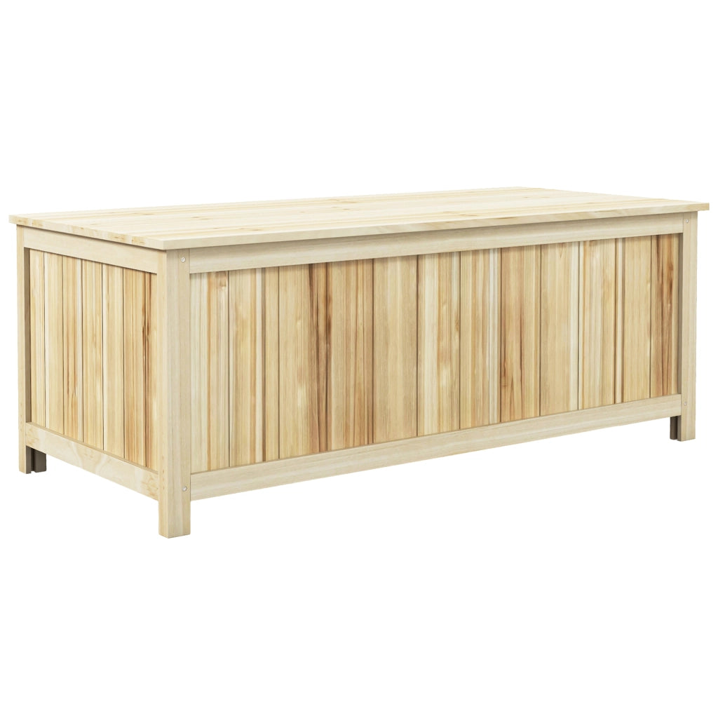 Baule da Giardino in Legno ¨C zephmum ¨C Naturale 172 L