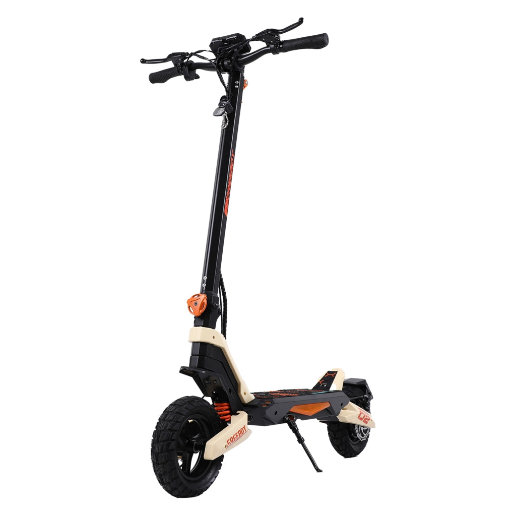 Monopattino elettrico G2 batteria 48V 13Ah autonomia 40 km motore posteriore pneumatici 10 pollici fuoristrada ad aria freni a disco pieghevole 150 kg