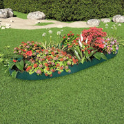 Bordature per Prato 10 pz Verdi 65x15 cm in PP 48234