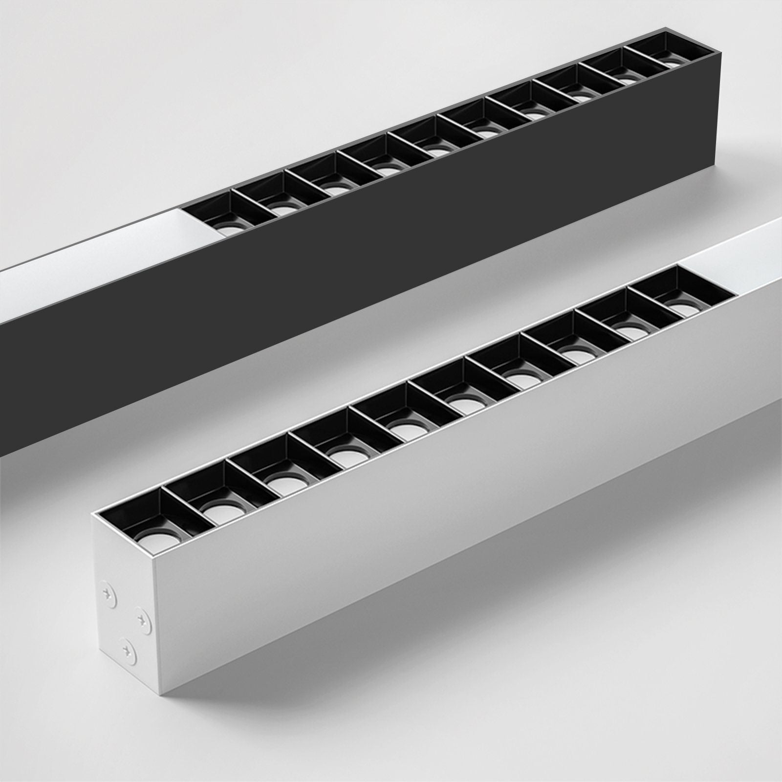 ZMH Lampada da soffitto a LED da 53 cm, 80 cm e 107 cm per camera da letto studio e sala da pranzo