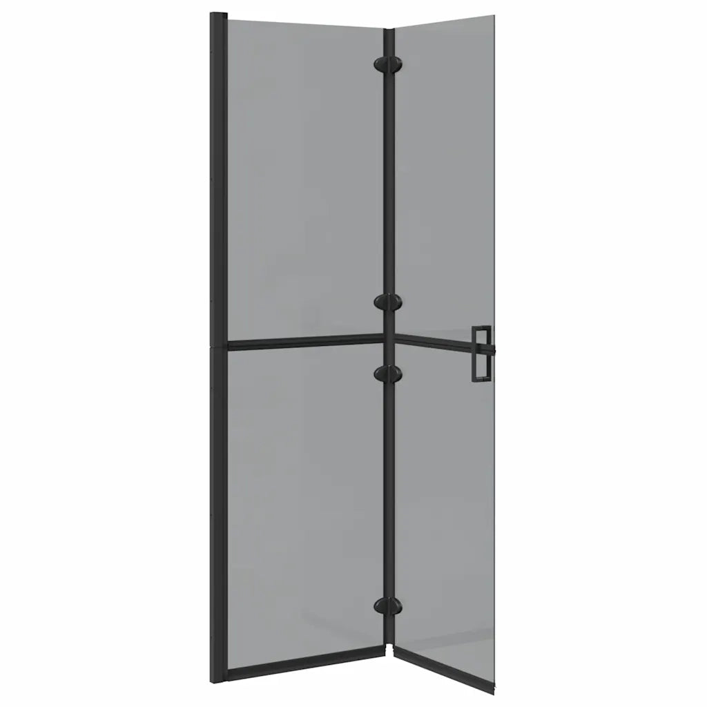 Parete doccia walk-in Nero 110 x 6,5 x 190 cm CFW6284532