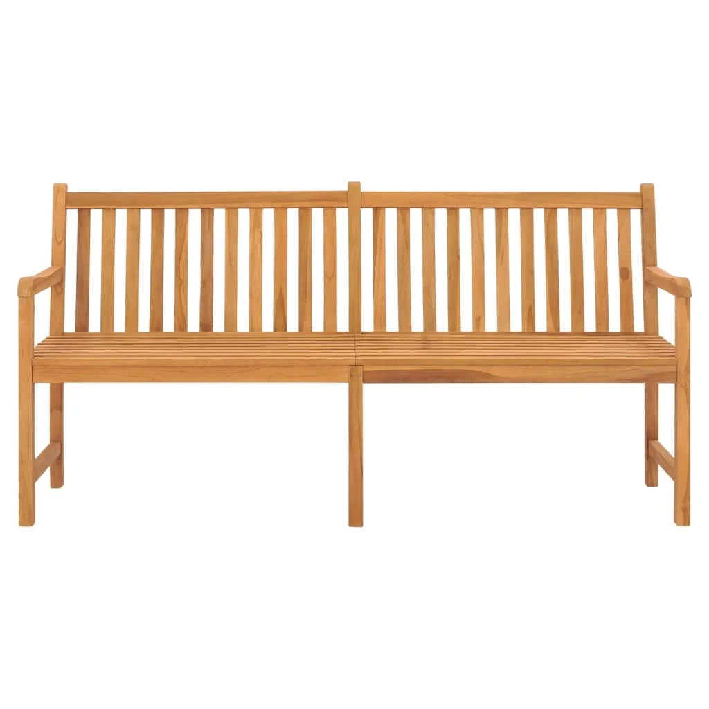 Panca da giardino mobili da esterno per patio terrazza 180 x 60 x 90 cm legno massello di teak 02_0011272