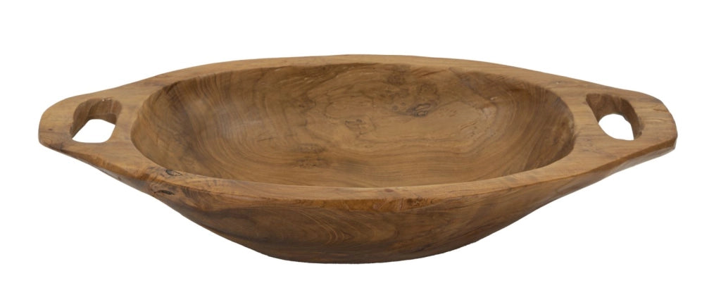 Svuotatasche Wan 37x26,5x7 cm in Teak Riciclato