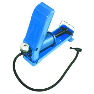 BONEZZI POMPA A PEDALE CON MANOMETRO A OROLOGIO INFRANGIBILE 0-10 bar ART.131