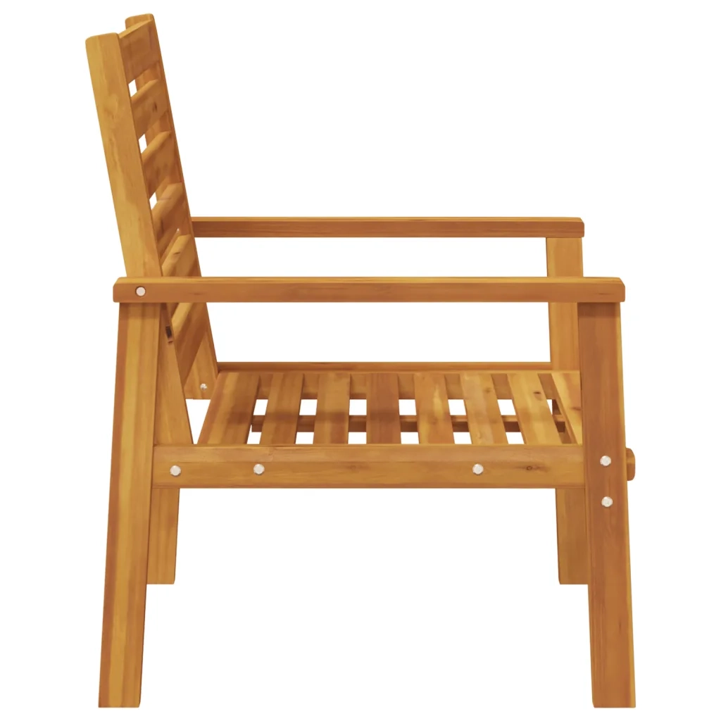 Poltrone da Giardino 2 pz 66,5x65x81 cm Legno Massello Acacia 366374