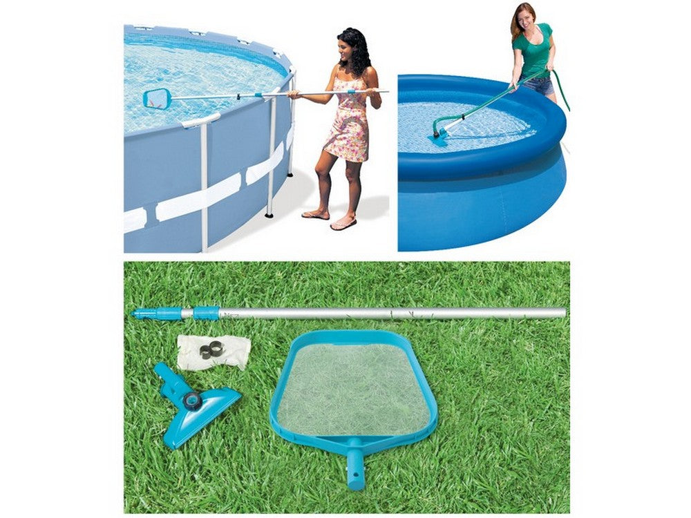 kit pulizia per piscina max cm.488 cod:ferx.vit27309