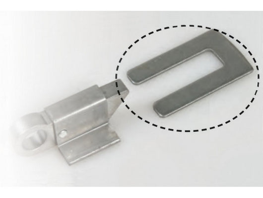 piastrina per cricchetti sopraluci a saldare cod:ferx.vit51079