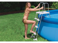 scaletta per piscina safety gradini staccabili h. max cm. 132 cod:ferx.vit38484