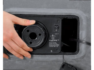 materasso gonfiabile dura-beam plus con pompa matrimoniale cm.152x203x46h cod:ferx.vit43036