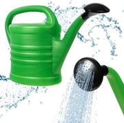 Piantagente in plastica per interni ed esterni Fiori Pianta da appartamento Giardiniere per irrigazione Casa Giardino con manico comodo verde chiaro (5L)
