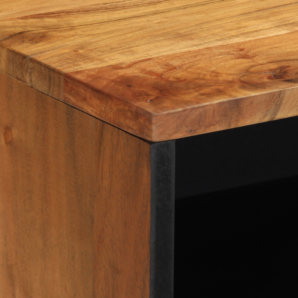 Mobile TV  80x31,5x46 cm in legno massello di acacia