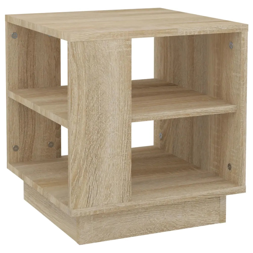 Tavolino da Salotto-Tavolino da soggiorno-Tavolo Rovere Sonoma 40x40x43 cm Legno Multistrato