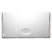 Placca valsir medusa bianca vs08 04001 b013uv1kwc