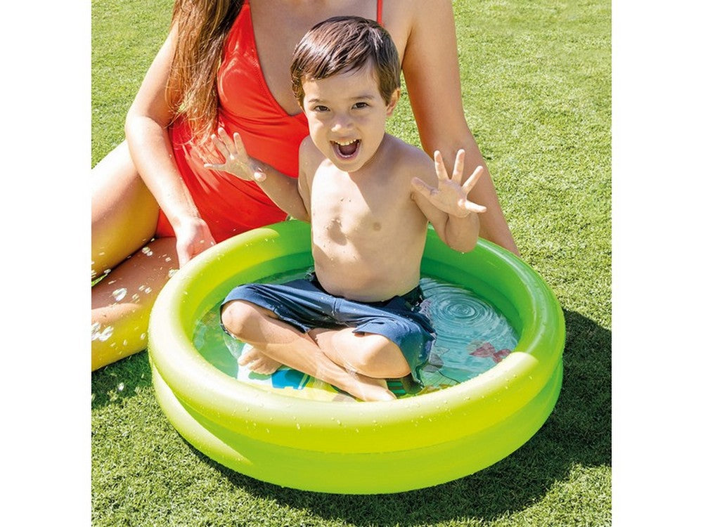 piscina tonda gonfiabile baby 2 anelli cm. 61x15 h (lt. 15) cod:ferx.vit30090