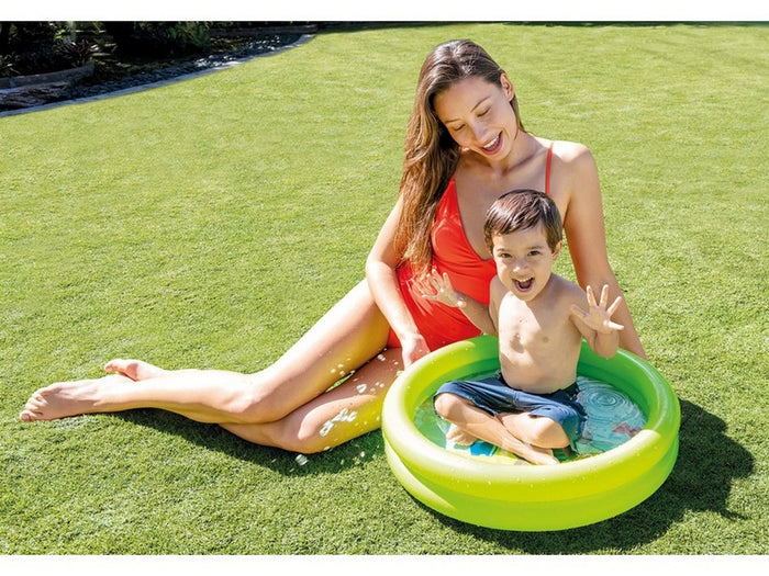 piscina tonda gonfiabile baby 2 anelli cm. 61x15 h (lt. 15) cod:ferx.vit30090