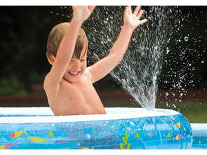 piscina tonda gonfiabile baby fish double cm. 279x36 h (lt. 990+232) cod:ferx.vit41007