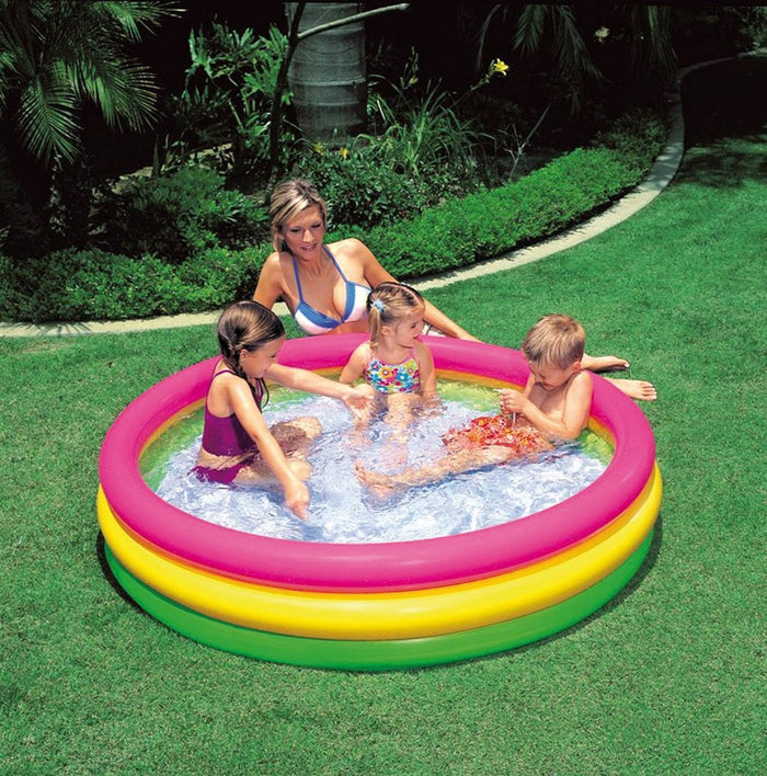 piscina tonda 4 anelli  cm. 168x46 h (lt. 780) cod:ferx.vit27274