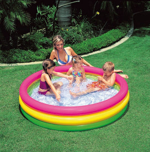 piscina tonda 3 anelli  cm. 114x25 h (lt. 131) cod:ferx.vit27272