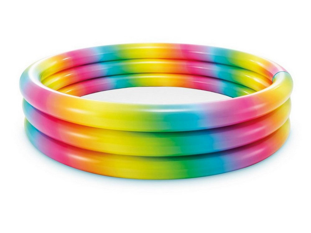 piscina tonda gonfiabile rainbow cm. 168x38 h (lt. 581) cod:ferx.vit48626