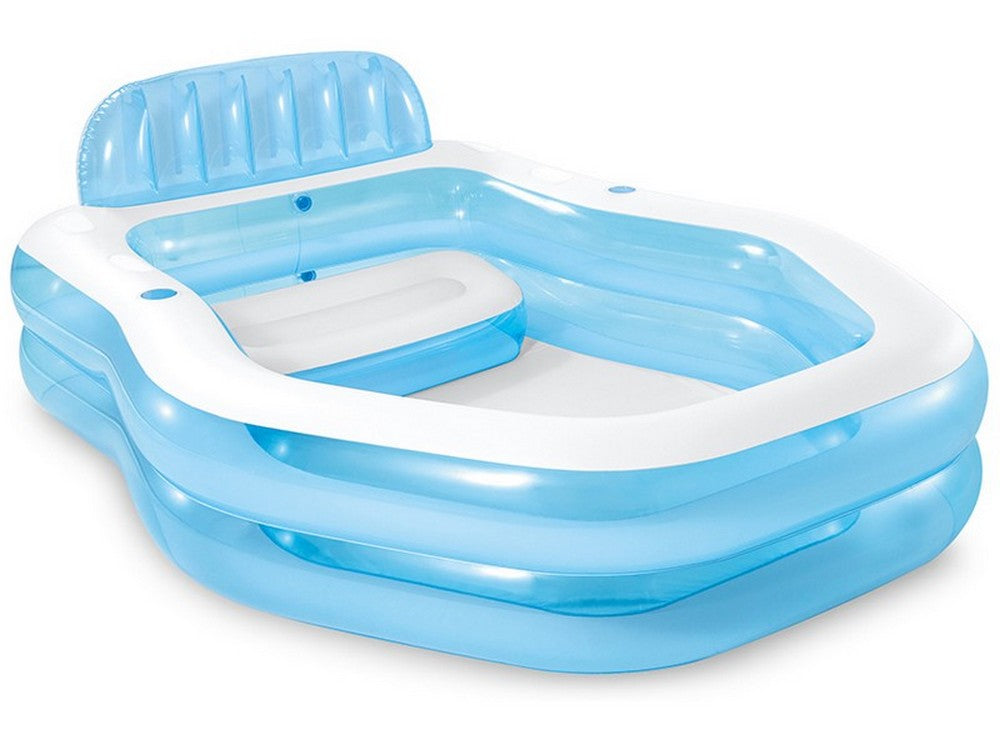piscina gonfiabile family sunshade cm. 229x191x135 h (lt. 530) cod:ferx.vit51271