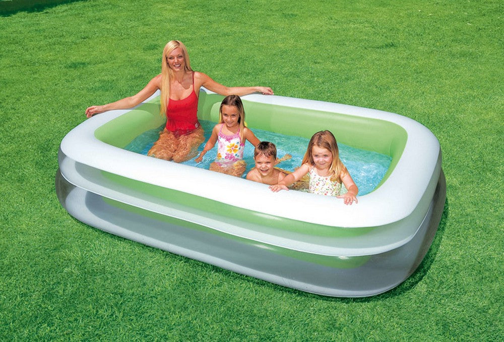 piscina gonfiabile family cm. 262x175x56 h (lt. 770) cod:ferx.vit27278