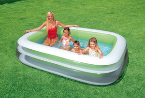 piscina gonfiabile family cm. 262x175x56 h (lt. 770) cod:ferx.vit27278