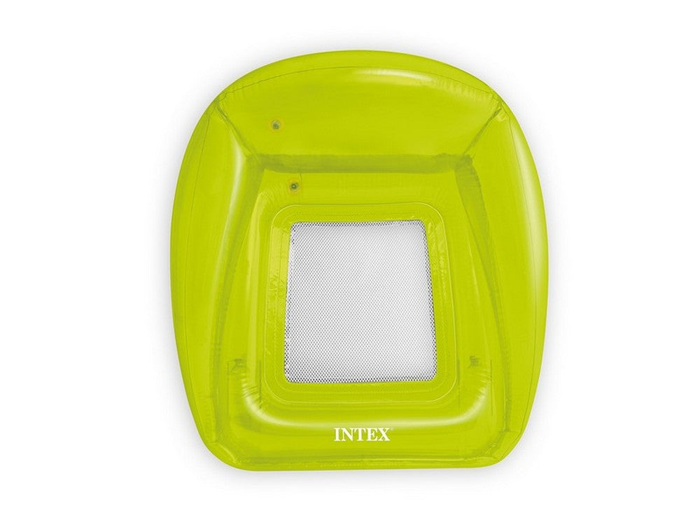 poltrona galleggiante gonfiabile trasparent lounges cm. 104x102 cod:ferx.vit51280