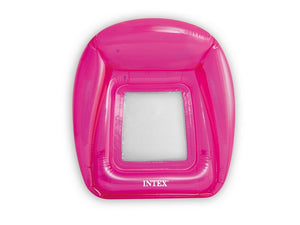 poltrona galleggiante gonfiabile trasparent lounges cm. 104x102 cod:ferx.vit51280