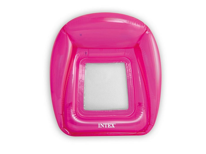 poltrona galleggiante gonfiabile trasparent lounges cm. 104x102 cod:ferx.vit51280