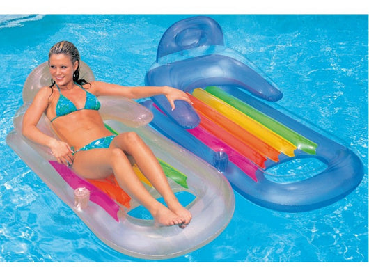 lettino galleggiante gonfiabile king cm. 160x85 cod:ferx.vit30003