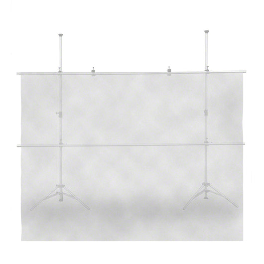 Walimex Stoffa Diffusor 3 x 3 m, sagomatore di luce trasparente per una luce morbida e diffusa, resistente al calore, utilizzabile come sfondo fotografico, ideale per studi