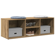 Scarpiera Rovere Artigianale 105x35x35 cm in Legno Multistrato
