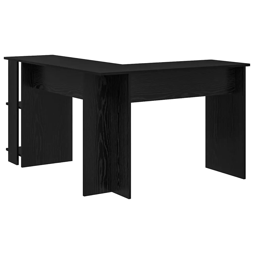 Scrivania ad angolo Rovere Nero 140 x 113,5 x 75 cm 869555