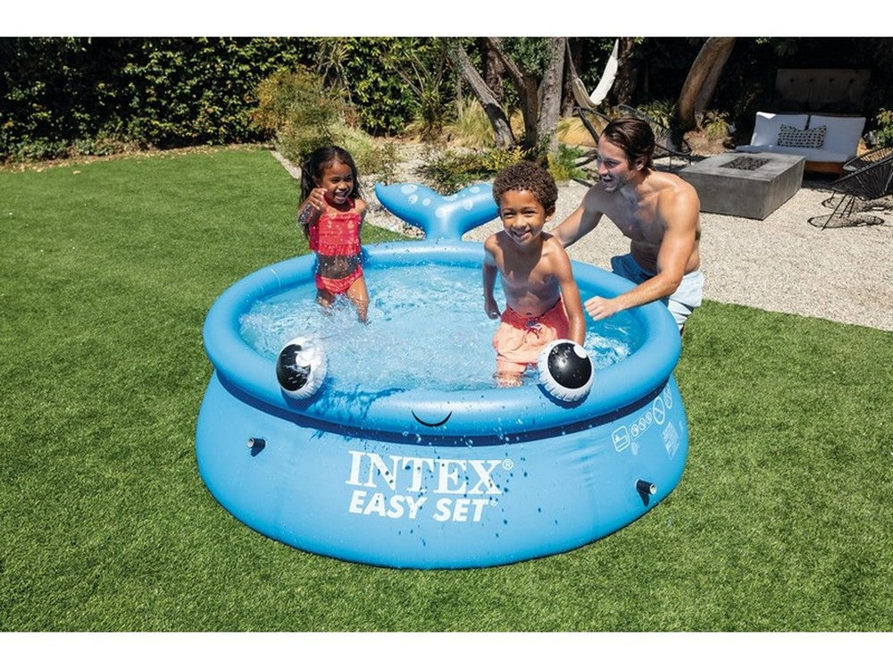 piscina tonda autoportante easy set jolly whale ï cm. 183x51 h lt. 880 cod:ferx.vit54393