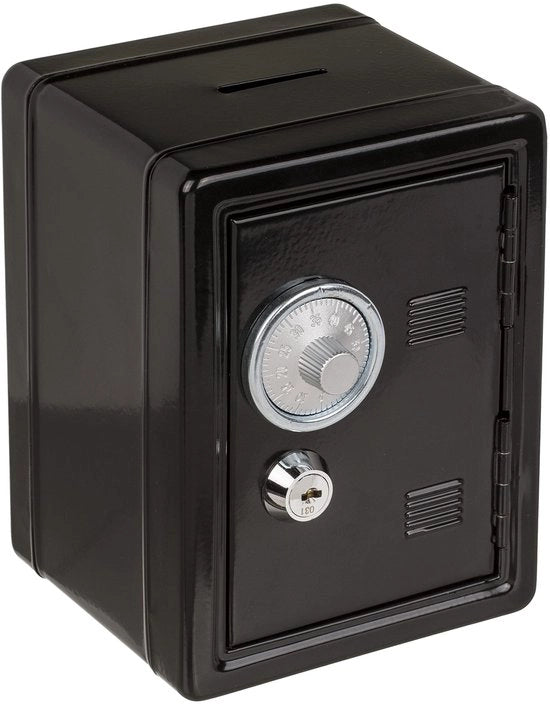 Cassa di Riscaldamento con Chiusura a Chiave e Lame di Sicurezza - Cassetto con Fessura per la Chiave - Cassa di Deposito con Lame di Sicurezza - Dimensioni 12 x 10 x 17,5 cm